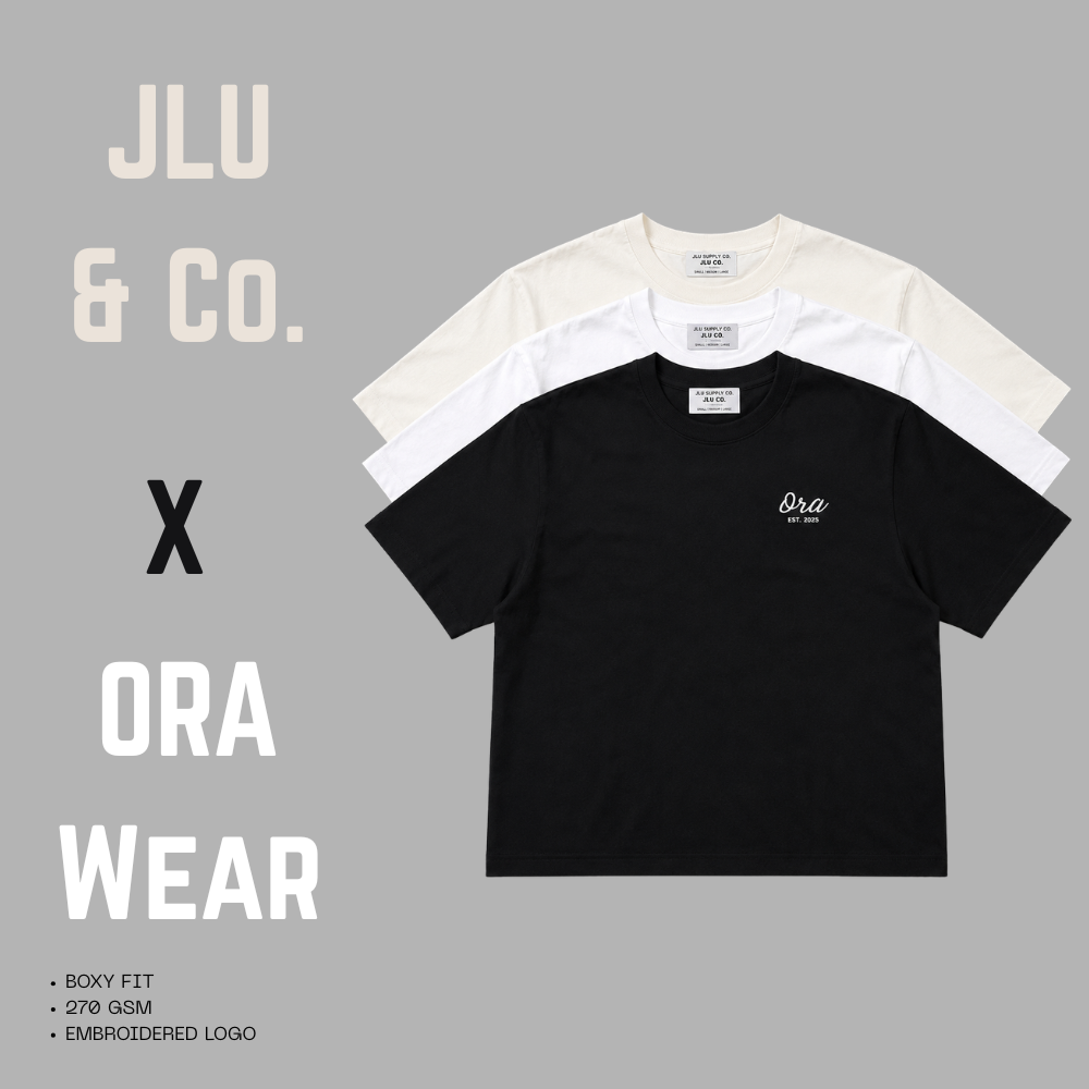 JLU & Co. x ORA Wear Premium Boxy T-Shirt | Unisex