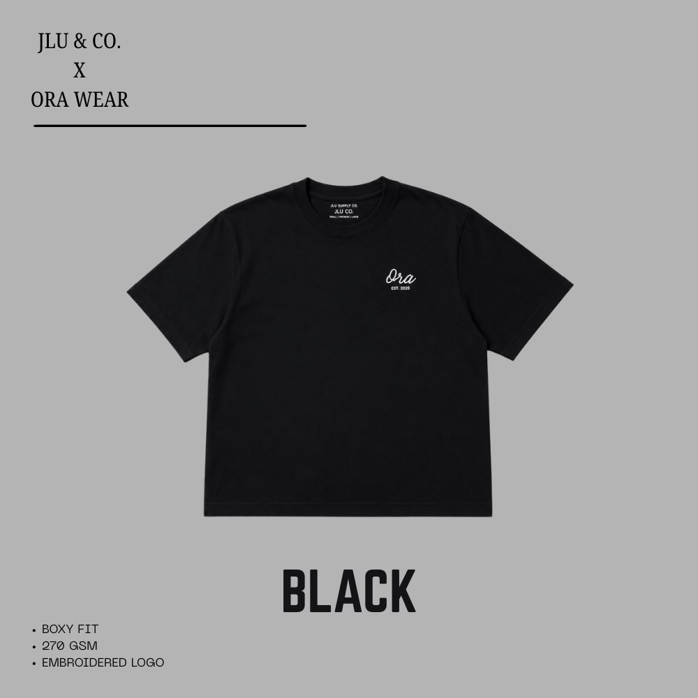 JLU & Co. x ORA Wear Premium Boxy T-Shirt | Unisex