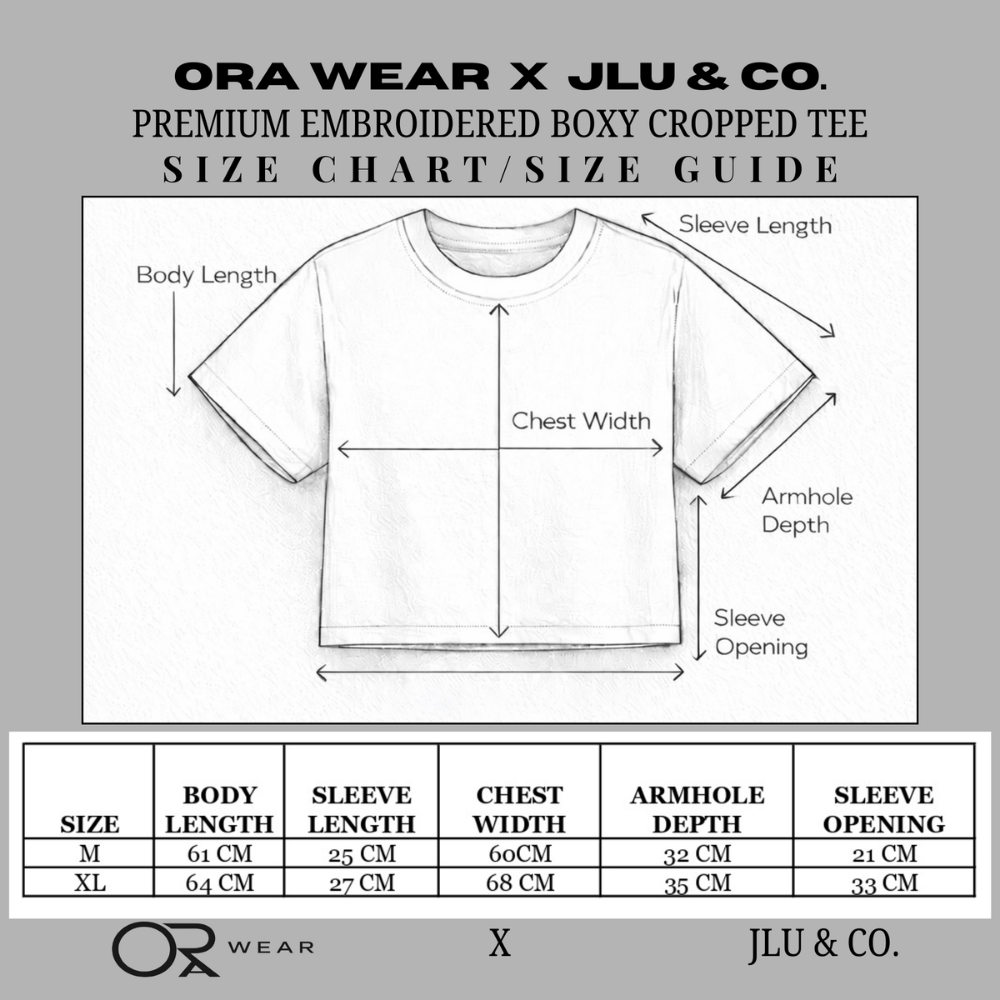 JLU & Co. x ORA Wear Premium Boxy T-Shirt | Unisex