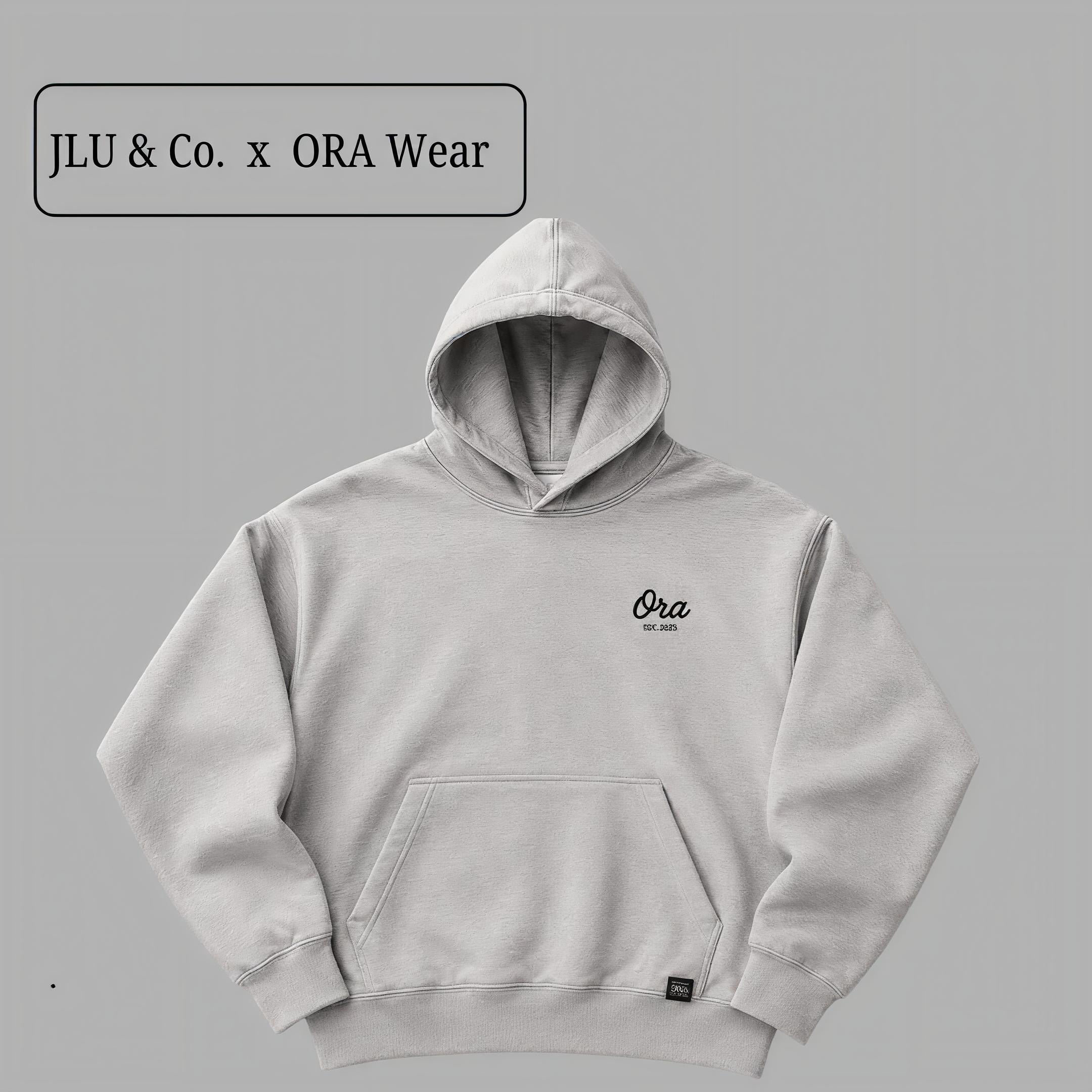 JLU & Co. X Ora Wear Semi-Cropped Hoodie