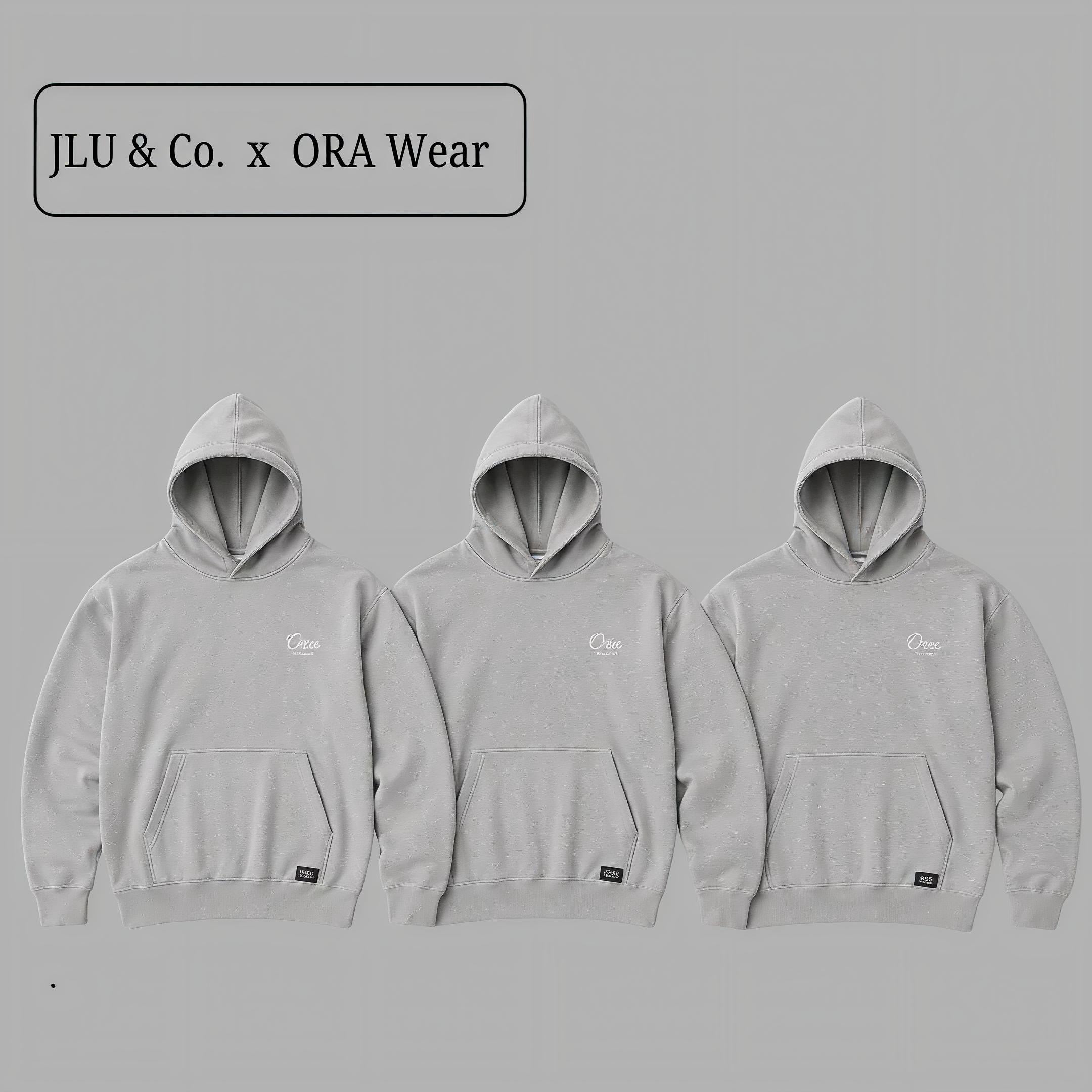 JLU & Co. X Ora Wear Semi-Cropped Hoodie